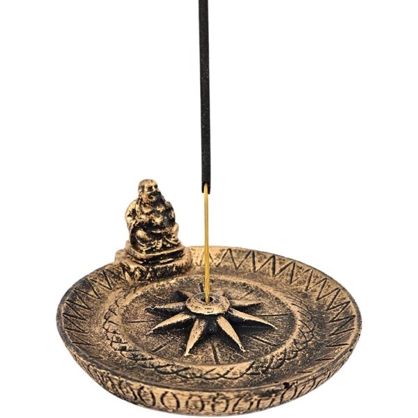 Incensário Buda Pratinho Zen
