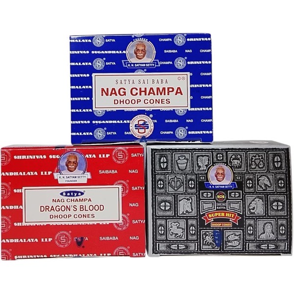 Incenso Nag Champa Três Poderes